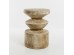 SANDY SIDE TABLE ΚΑΦΕ ΑΝΟΙΧΤΟ 38.5x38.5x51cm