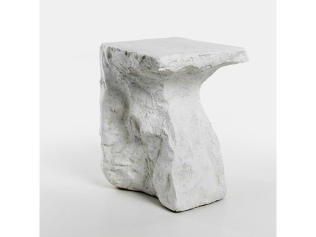 GRECIA SIDE TABLE ΛΕΥΚΟ 39x36x51cm