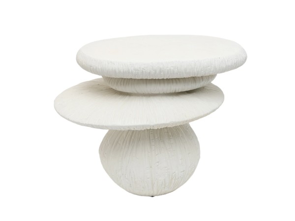 EXOTIC SIDE TABLE ΛΕΥΚΟ 61x42x46cm