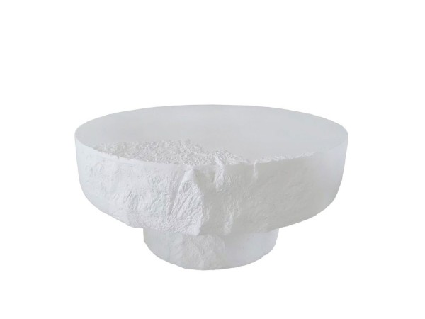 SORRENTO SIDE TABLE ΛΕΥΚΟ ΜΕ ΟΨΗ ΜΑΡΜΑΡΟΥ 91.5x91.5x45cm SORRENTO SIDE TABLE ΛΕΥΚΟ ΜΕ ΟΨΗ ΜΑΡΜΑΡΟΥ 91.5x91.5x45cm
