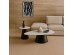 OVO COFFEE TABLE SET 2ΤΕΜ ΛΕΥΚΟ ΜΕ ΟΨΗ ΜΑΡΜΑΡΟΥ ΜΑΥΡΟ 129x69x38cm OVO COFFEE TABLE SET 2ΤΕΜ ΛΕΥΚΟ ΜΕ ΟΨΗ ΜΑΡΜΑΡΟΥ ΜΑΥΡΟ 129x69x38cm