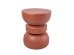 TERRACOTTA SIDE TABLE TERRAZZO TERRACOTTA 36x36x46cm TERRACOTTA SIDE TABLE TERRAZZO TERRACOTTA 36x36x46cm