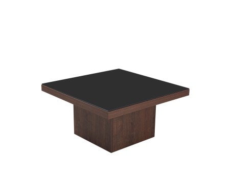 NUEZ COFFEE TABLE ΚΑΡΥΔΙ ΜΑΥΡΟ 79x79x40cm