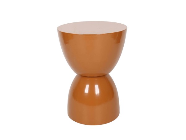 NIVA SIDE TABLE ΚΑΦΕ ΑΝΟΙΧΤΟ 36x36x48.5cm