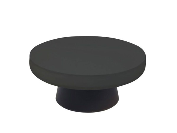 MYKONOS COFFEE TABLE ΜΑΥΡΟ 90x90x39cm MYKONOS COFFEE TABLE ΜΑΥΡΟ 90x90x39cm