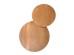 VERTEX COFFEE TABLE ΦΥΣΙΚΟ 50x50x55cm VERTEX COFFEE TABLE ΦΥΣΙΚΟ 50x50x55cm