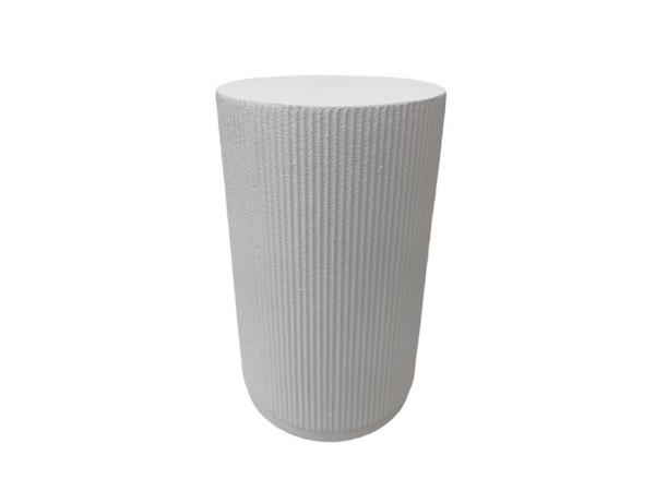 STYLOS SIDE TABLE ΛΕΥΚΟ 34x34x58cm STYLOS SIDE TABLE ΛΕΥΚΟ 34x34x58cm