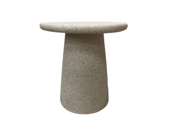 SAHARA SIDE TABLE SAND BEIGE 47.5x47.5x48.5cm SAHARA SIDE TABLE SAND BEIGE 47.5x47.5x48.5cm