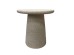 SAHARA SIDE TABLE SAND BEIGE 47.5x47.5x48.5cm SAHARA SIDE TABLE SAND BEIGE 47.5x47.5x48.5cm