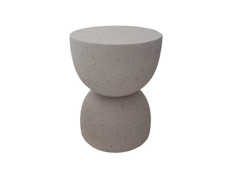 DUO SIDE TABLE TERRAZZO 34x34x45cm