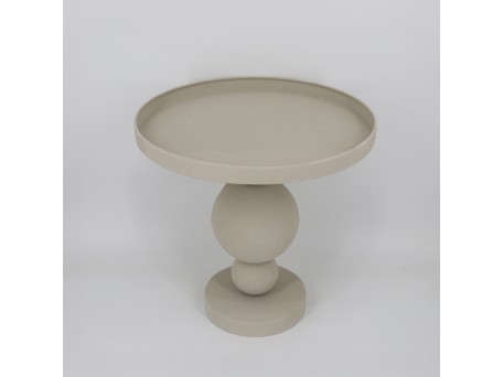SFERA SIDE TABLE ΜΠΕΖ 45x45x45cm