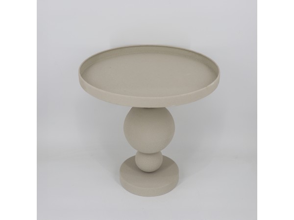 SFERA SIDE TABLE ΜΠΕΖ 45x45x45cm SFERA SIDE TABLE ΜΠΕΖ 45x45x45cm