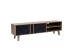 ALBERO TV STAND SONOMA DECAPE ΜΑΥΡΟ ΜΕ PATTERN 160x35x45cm
