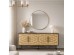 RITZ ΜΠΟΥΦΕΣ 4ΠΟΡΤΕΣ ΜΑΥΡΟ ΧΡΥΣΟ ΜΑΤ 180x45x76cm