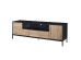 BLACKBIRD TV STAND RIVIERA OAK ΜΑΥΡΟ 160x40.5x58 BLACKBIRD TV STAND RIVIERA OAK ΜΑΥΡΟ 160x40.5x58
