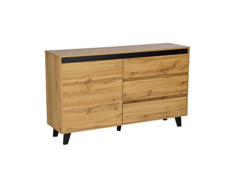 ARABICA ΜΠΟΥΦΕΣ SONOMA ΜΑΥΡΟ 138x38x83cm