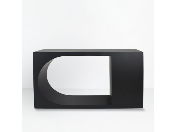 BELL ΚΟΝΣΟΛΑ ΜΑΥΡΟ 120x32x75cm