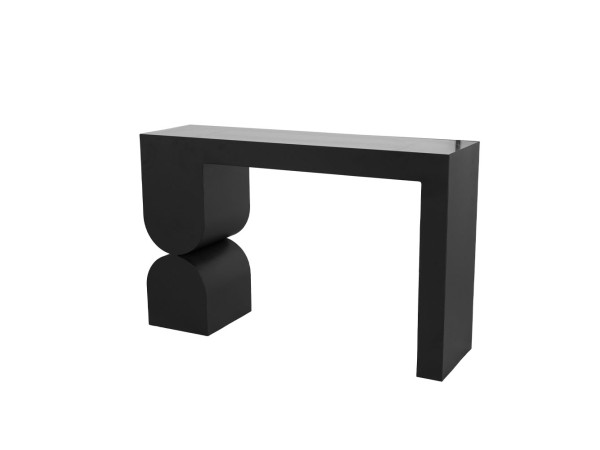 ARCHES ΚΟΝΣΟΛΑ ΜΑΥΡΟ 120x32x75cm