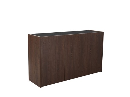 NUEZ ΜΠΟΥΦΕΣ 3ΠΟΡΤΕΣ ΚΑΡΥΔΙ ΜΑΥΡΟ 156x45x85cm