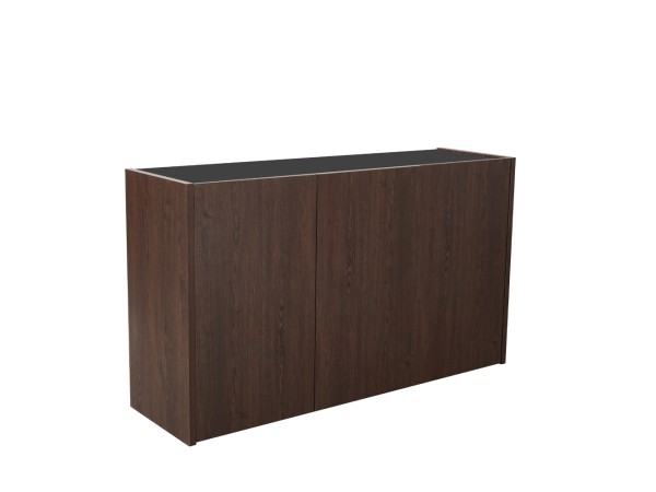 NUEZ ΜΠΟΥΦΕΣ 3ΠΟΡΤΕΣ ΚΑΡΥΔΙ ΜΑΥΡΟ 156x45x85cm