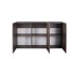 NUEZ ΜΠΟΥΦΕΣ 3ΠΟΡΤΕΣ ΚΑΡΥΔΙ ΜΑΥΡΟ 156x45x85cm