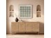 SISAL ΜΠΟΥΦΕΣ 4ΠΟΡΤΕΣ ΦΥΣΙΚΟ 160x39x78.5cm SISAL ΜΠΟΥΦΕΣ 4ΠΟΡΤΕΣ ΦΥΣΙΚΟ 160x39x78.5cm