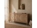 SISAL ΜΠΟΥΦΕΣ 4ΠΟΡΤΕΣ ΦΥΣΙΚΟ 160x39x78.5cm