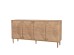 SISAL ΜΠΟΥΦΕΣ 4ΠΟΡΤΕΣ ΦΥΣΙΚΟ 160x39x78.5cm