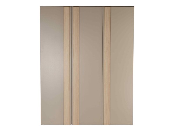 CAPPUCCINO ΝΤΟΥΛΑΠΑ 3ΠΟΡΤΕΣ LATTE SONOMA 140x52x180cm CAPPUCCINO ΝΤΟΥΛΑΠΑ 3ΠΟΡΤΕΣ LATTE SONOMA 140x52x180cm