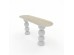 PERLA ΚΟΝΣΟΛΑ OFF WHITE 150x45x76cm PERLA ΚΟΝΣΟΛΑ OFF WHITE 150x45x76cm