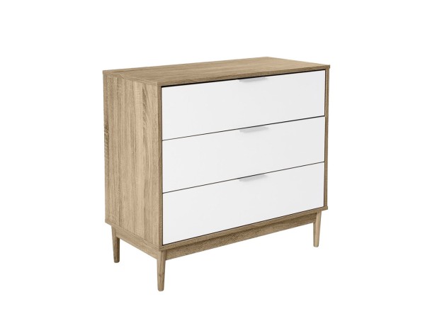 SCANDI ΣΥΡΤΑΡΙΕΡΑ 3ΣΥΡΤΑΡΙΑ SONOMA ΛΕΥΚΟ 80x39.5x77cm SCANDI ΣΥΡΤΑΡΙΕΡΑ 3ΣΥΡΤΑΡΙΑ SONOMA ΛΕΥΚΟ 80x39.5x77cm
