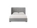 DUCHESS ΚΡΕΒΑΤΙ (ΓΙΑ ΣΤΡΩΜΑ 160x200cm) STONE ΓΚΡΙ 220.5x181x135cm DUCHESS ΚΡΕΒΑΤΙ (ΓΙΑ ΣΤΡΩΜΑ 160x200cm) STONE ΓΚΡΙ 220.5x181x135cm