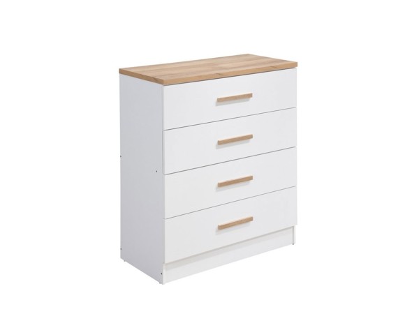 PRACTICO ΣΥΡΤΑΡΙΕΡΑ 4ΣΥΡΤΑΡΙΑ ΦΥΣΙΚΟ ΛΕΥΚΟ 80x40x99cm PRACTICO ΣΥΡΤΑΡΙΕΡΑ 4ΣΥΡΤΑΡΙΑ ΦΥΣΙΚΟ ΛΕΥΚΟ 80x40x99cm