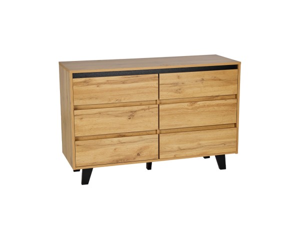 ARABICA ΣΥΡΤΑΡΙΕΡΑ SONOMA ΜΑΥΡΟ 110x40x73cm