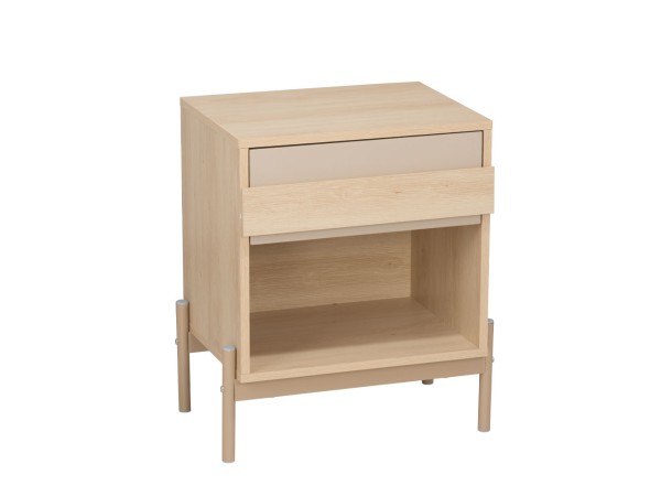 CAPPUCCINO ΚΟΜΟΔΙΝΟ 1ΣΥΡΤΑΡΙ SONOMA LATTE 49.6x36.5x57cm