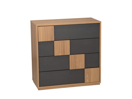JENGA ΣΥΡΤΑΡΙΕΡΑ SONOMA ΓΚΡΙ 80x40x80cm