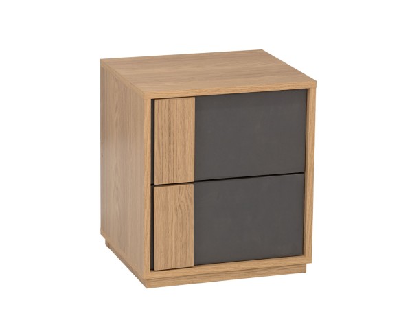 JENGA ΚΟΜΟΔΙΝΟ SONOMA ΓΚΡΙ 40x35x45cm JENGA ΚΟΜΟΔΙΝΟ SONOMA ΓΚΡΙ 40x35x45cm