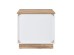 CASA ΚΟΜΟΔΙΝΟ 2ΣΥΡΤΑΡΙΑ ΛΕΥΚΟ ΦΥΣΙΚΟ 50x50x50cm