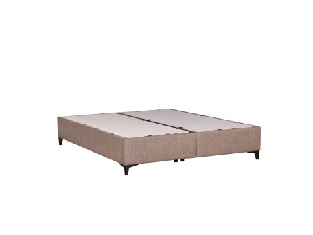 INTERNO ΒΑΣΗ ΜΕ ΑΠΟΘΗΚ.ΧΩΡΟ 160x200cm ΓΚΡΙ ΚΑΦΕ 20-914 200x160x34cm