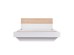 LUCIDO ΚΡΕΒΑΤΙ ΛΕΥΚΟ OAK ΦΥΣΙΚΟ 162x202x88cm