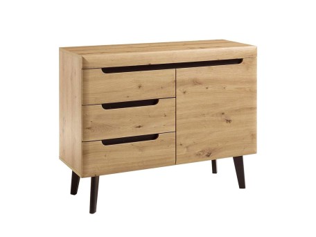 GRIF ΚΟΜΟΤΑ 1ΠΟΡΤΑ 3ΣΥΡΤΑΡΙΑ ΦΥΣΙΚΟ 107x40x87cm
