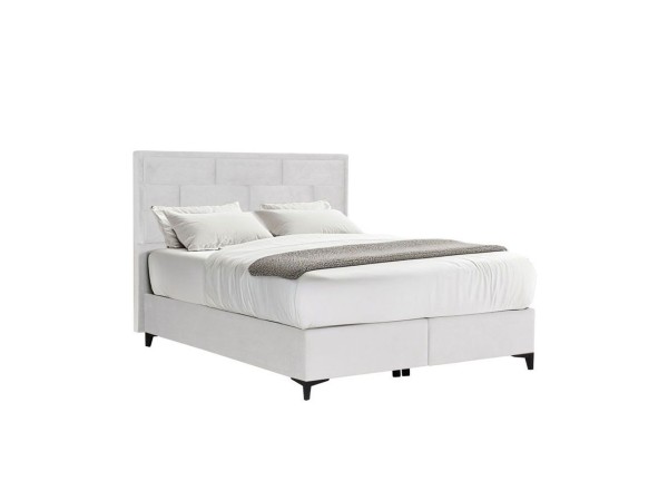 BRICK ΚΡΕΒΑΤΙ ΜΕ ΑΠΟΘΗΚ. ΧΩΡΟ (ΓΙΑ ΣΤΡΩΜΑ 160x200cm) OFF WHITE 16-450 215x165x121cm