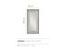 HONOR ΚΑΘΡΕΠΤΗΣ CHAMPAGNE 60x120cm HONOR ΚΑΘΡΕΠΤΗΣ CHAMPAGNE 60x120cm