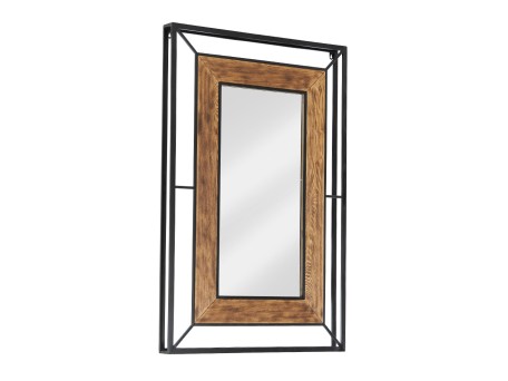 MISTRAS ΚΑΘΡΕΠΤΗΣ ΦΥΣΙΚΟ ΜΑΥΡΟ 80x120cm