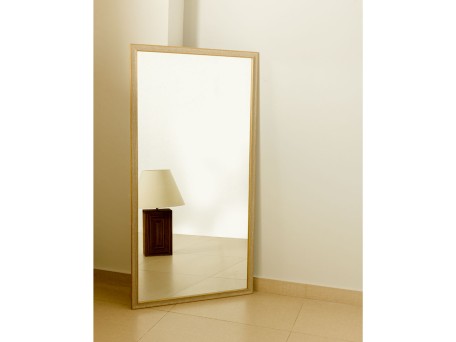 ORGANIC ΚΑΘΡΕΠΤΗΣ BEIGE ΛΑΔΙ 65.4x1.7x125.4cm