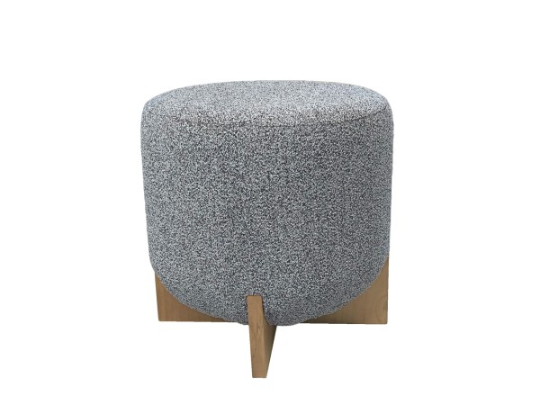 VOLCANO ΣΚΑΜΠΟ BEIGE ΜΑΥΡΟ 45x45x45