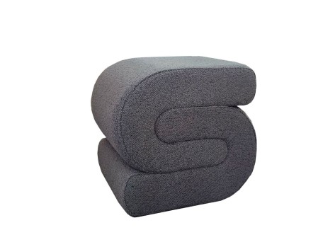 BAGEL ΣΚΑΜΠΟ ΓΚΡΙ ΑΝΟΙΧΤΟ 48x42x44cm