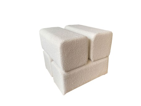 CHEVAL ΣΚΑΜΠΟ ΛΕΥΚΟ 45x45x42cm