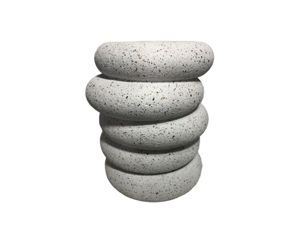 BALANCE SIDE TABLE TERRAZZO 41x42.5x50cm