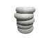 BALANCE SIDE TABLE TERRAZZO 41x42.5x50cm